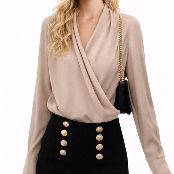 Silky Soft Draping Top - Picture 8 of 9